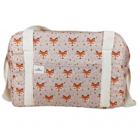 Bolso maternidad zorro
