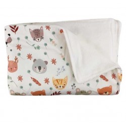 manta carrito paseo bebé forest