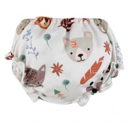 cubrepañal braguita bebé forest