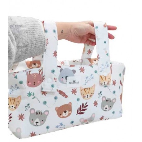 Bolso organizador animales bosque