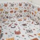 Funda Nórdica cuna animales bosque