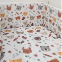 Funda Nórdica cuna animales bosque