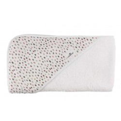 Toalla capa de baño recien nacido lluvia