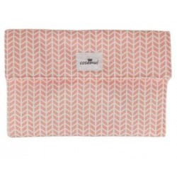 Portadocumentos bebé impermeable salmón