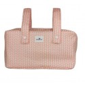 Bolso organizador carrito paseo salmón