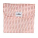 Cambiador plegable impermeable salmón