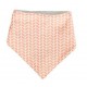 Bandana para bebé algodón salmón
