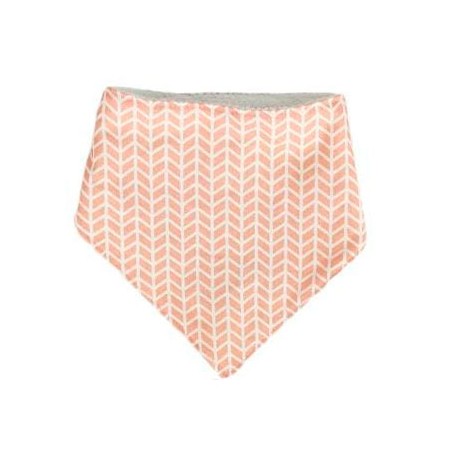 Bandana para bebé algodón salmón