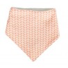 Bandana para bebé algodón salmón