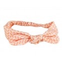 turbante bebé salmón