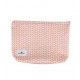 Neceser impermeable salmón