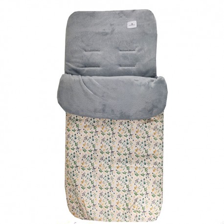 Saco invierno silla paseo bebé olivo