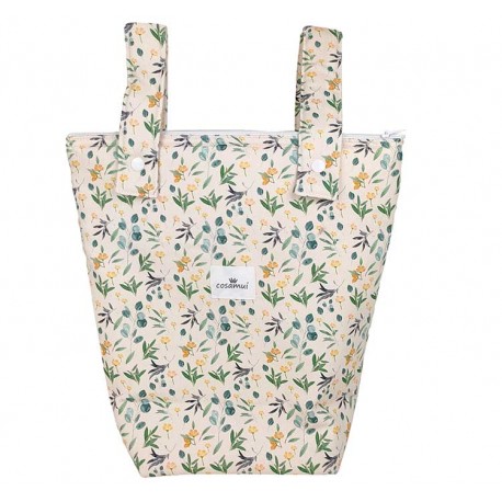 Bolso panera carro olivo