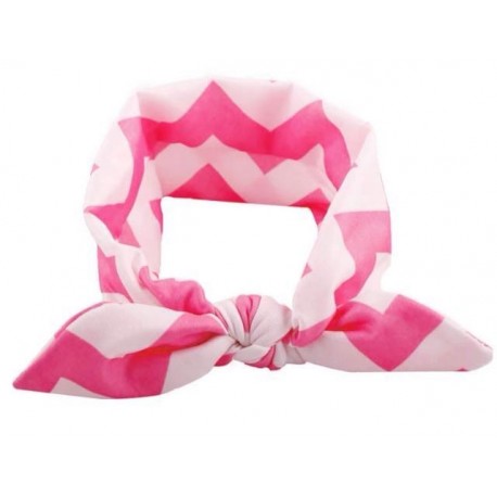 Turbante rayas azul, gris o rosa